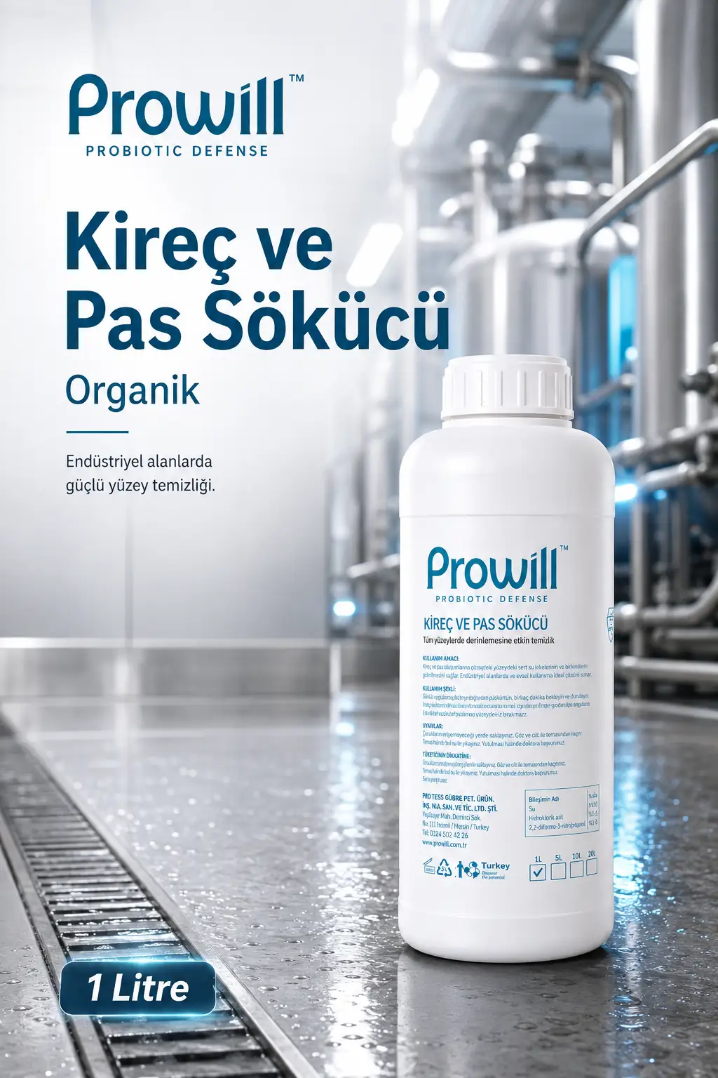 Prowill Kireç ve Pas Sökücü