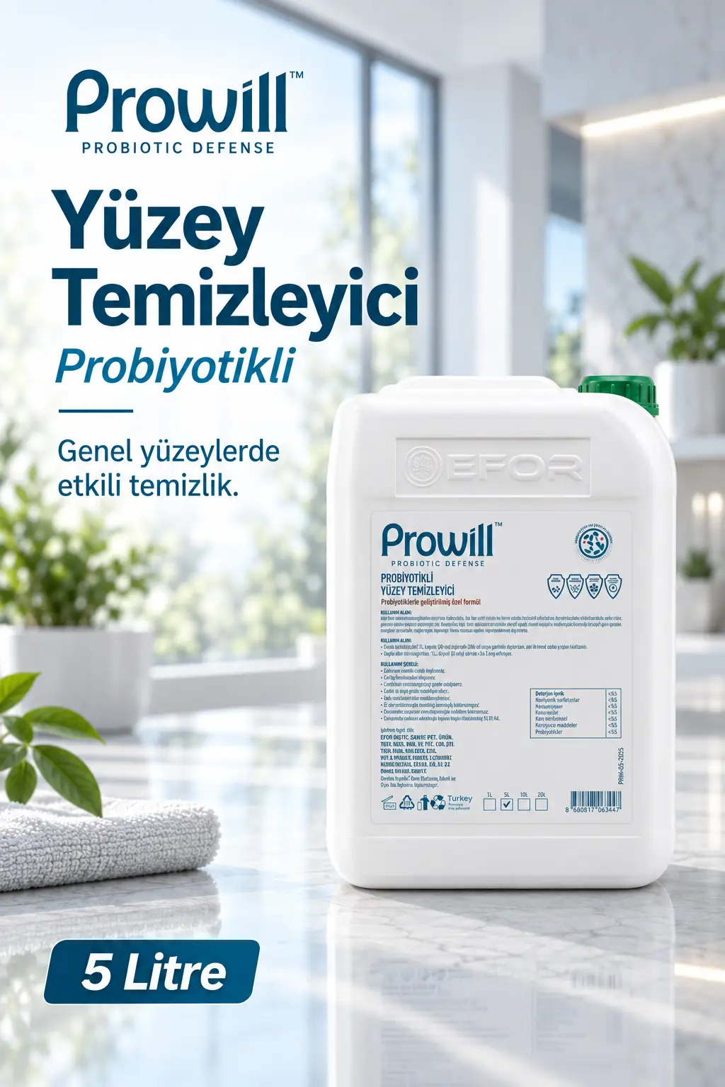 Prowill Probiyotikli Yüzey Temizleyici Ekstra: görsel 9
