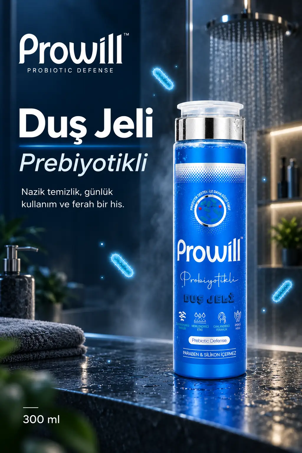 Prowill Prebiyotikli Duş Jeli