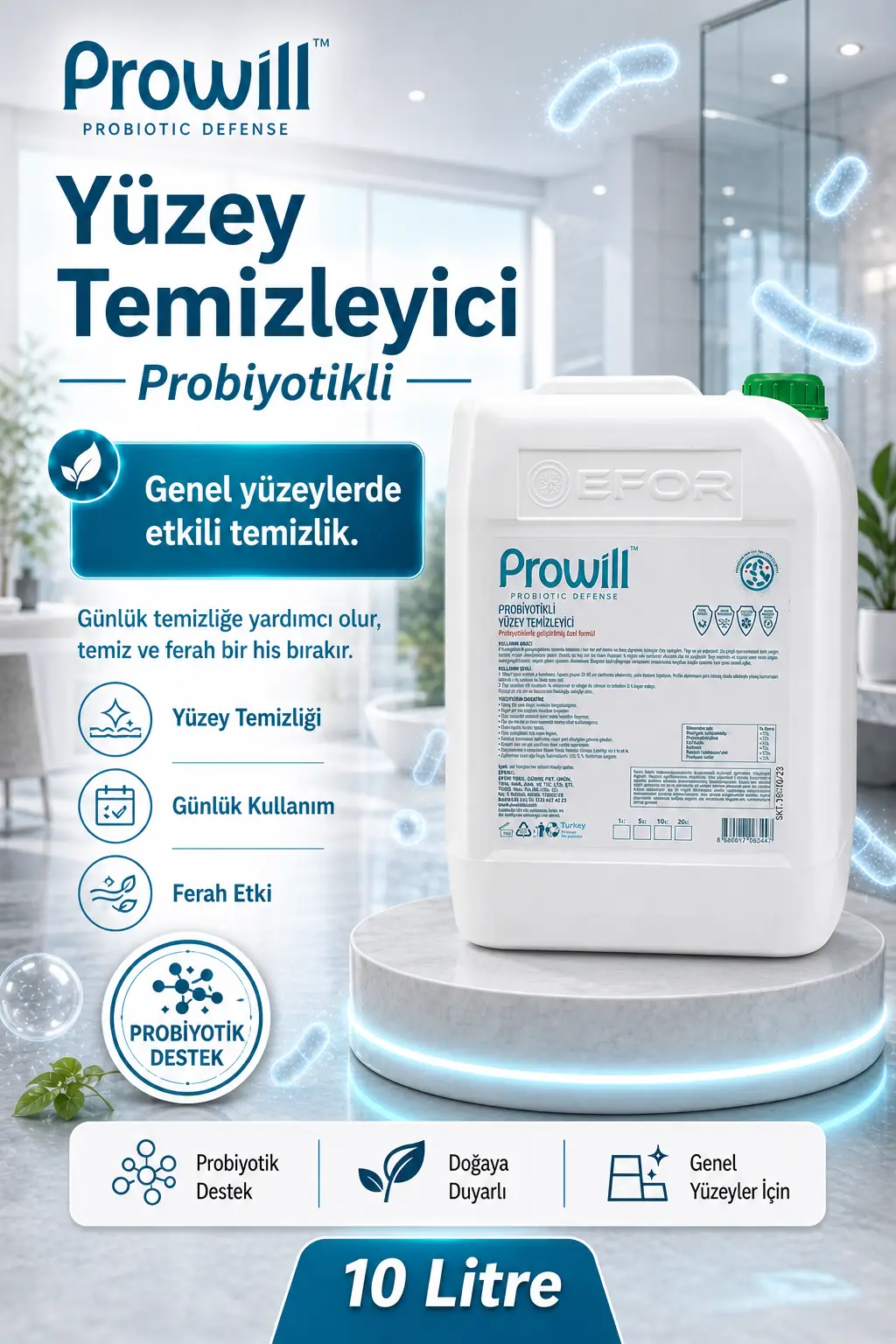 Prowill Probiyotikli Yüzey Temizleyici: görsel 6