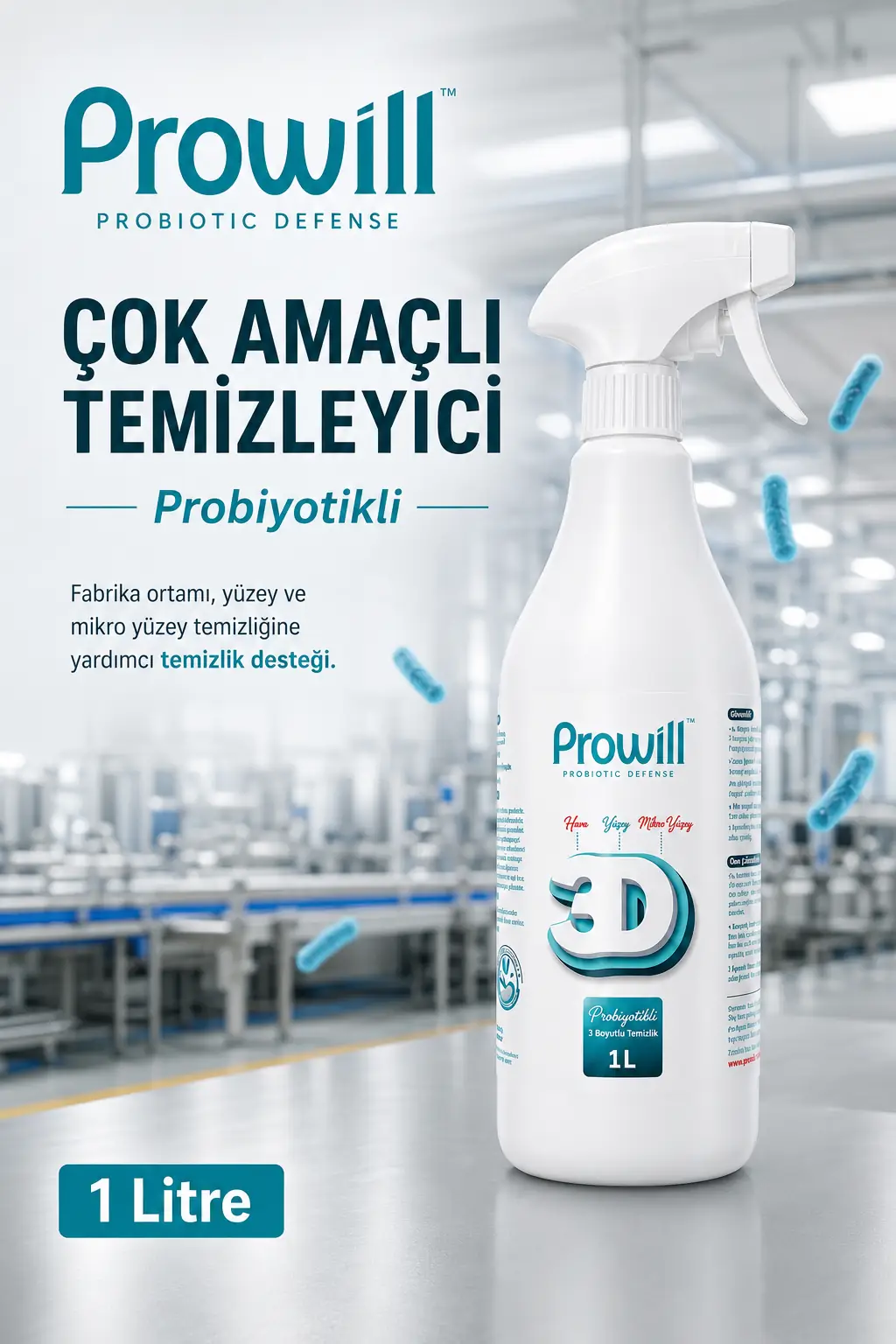 Prowill 3 Boyutlu Çok Amaçlı Sprey