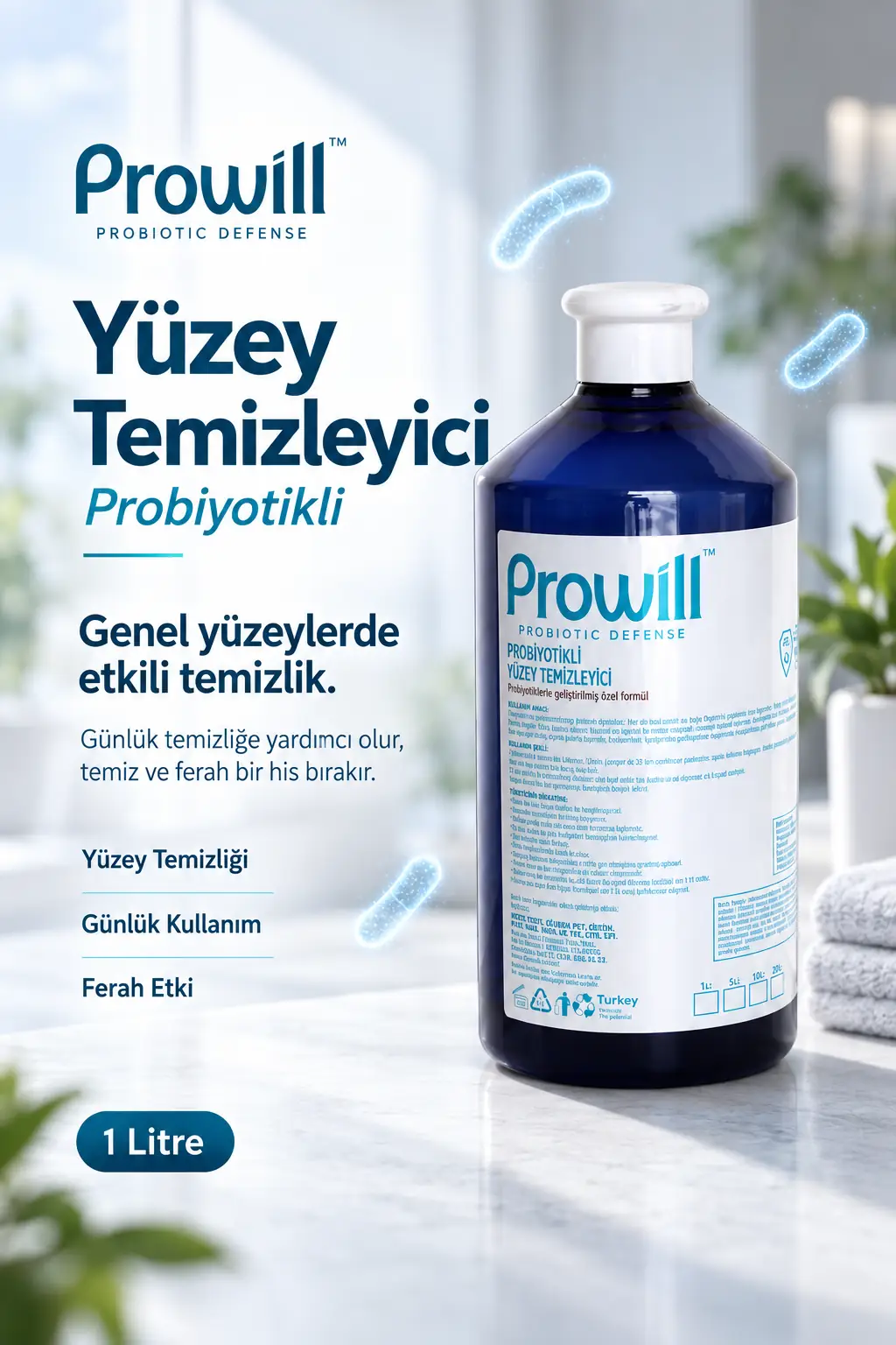 Prowill Probiyotikli Yüzey Temizleyici Ekstra