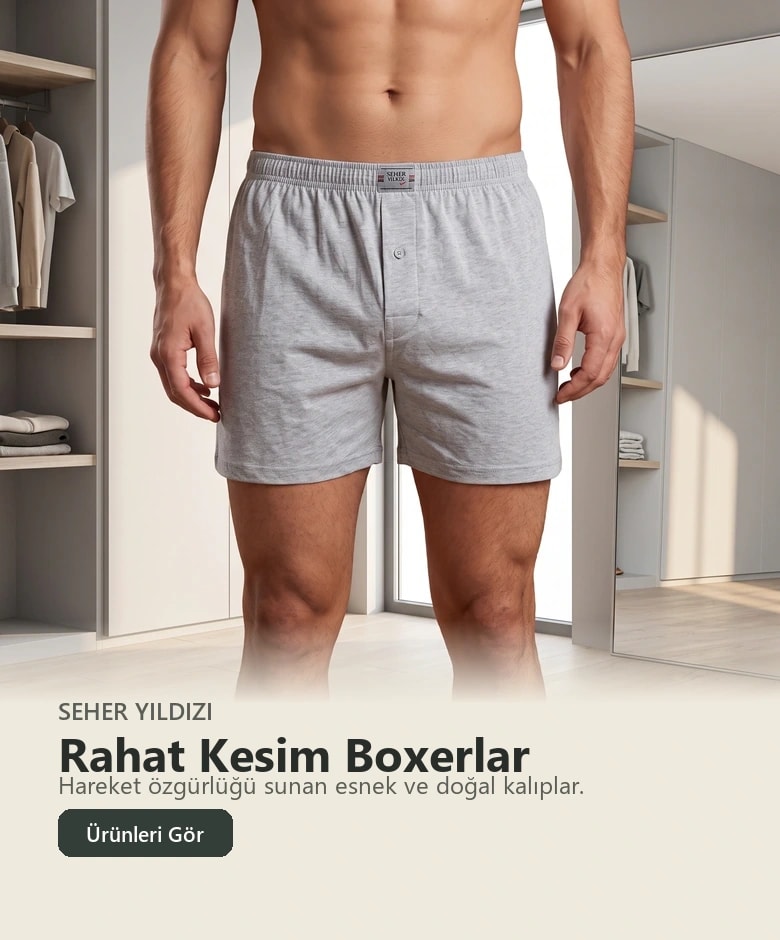 Seher Yıldızı erkek boxer ürünleri