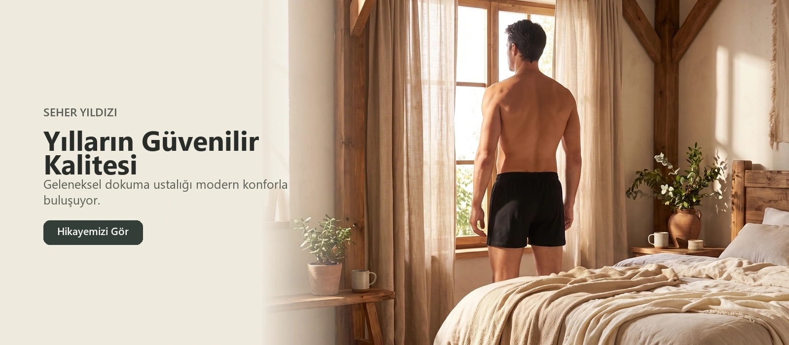 Seher Yıldızı erkek iç giyim koleksiyonu