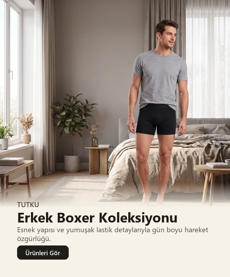 Tutku erkek boxer ürünleri