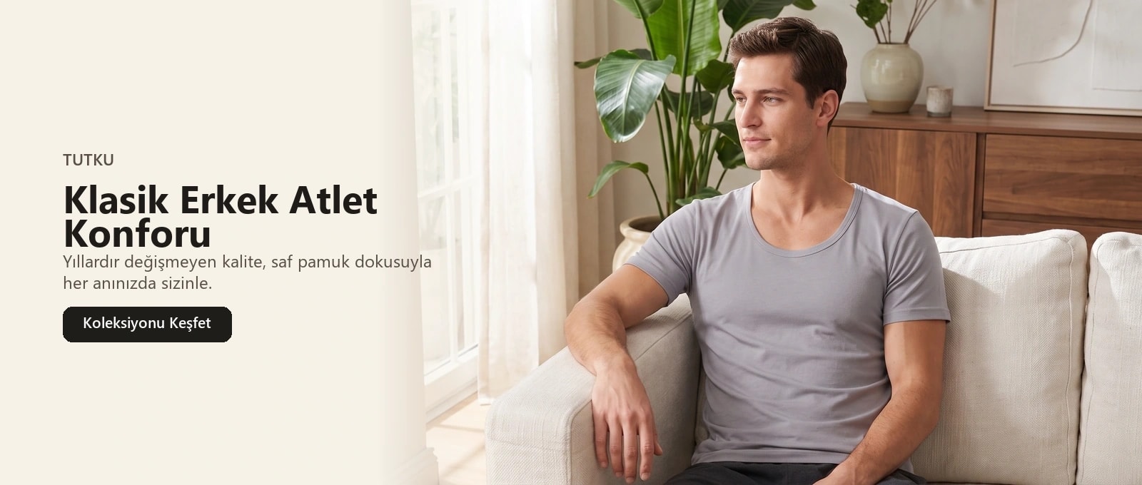 Tutku erkek atlet ürünleri