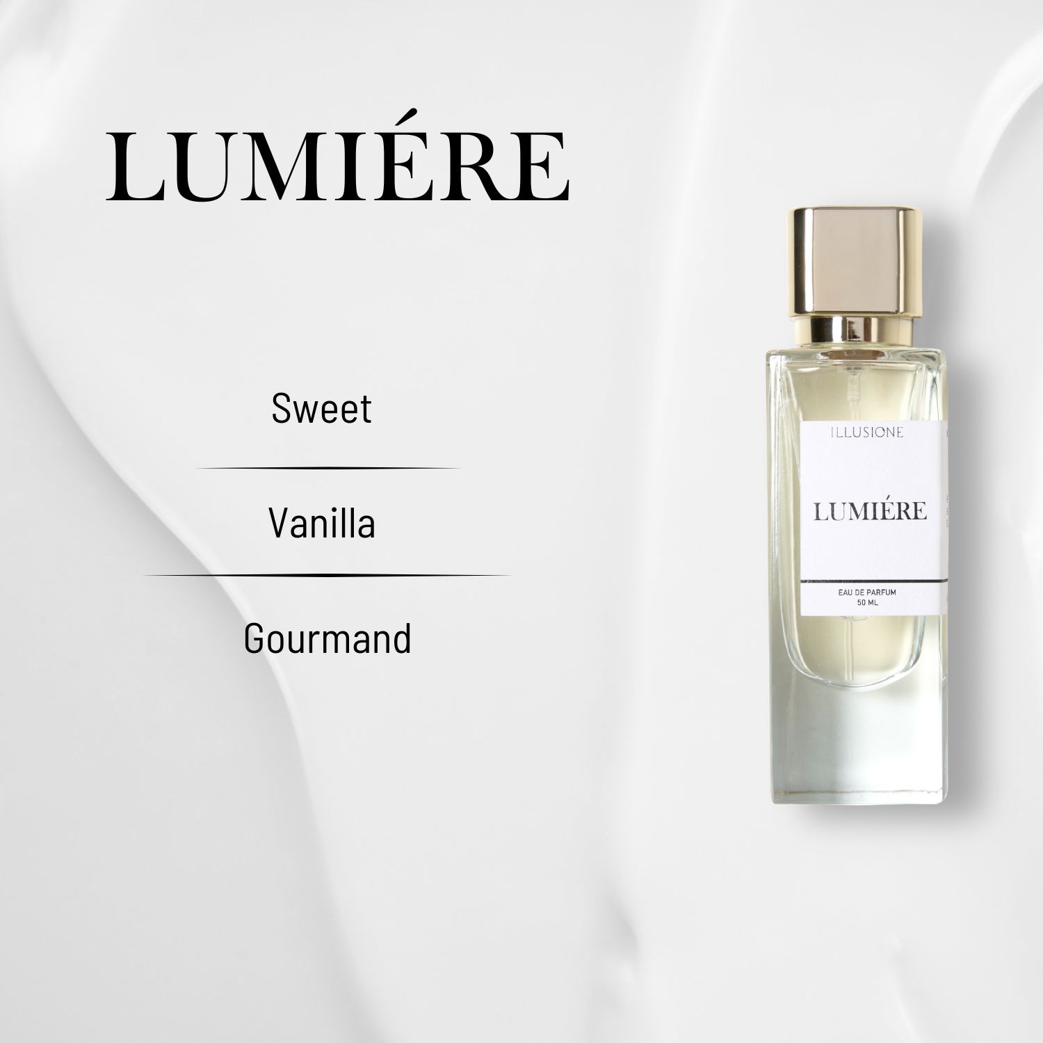 Lumiére EDP Women's Perfume 50ml | Sweet, Vanilla, Gourmet