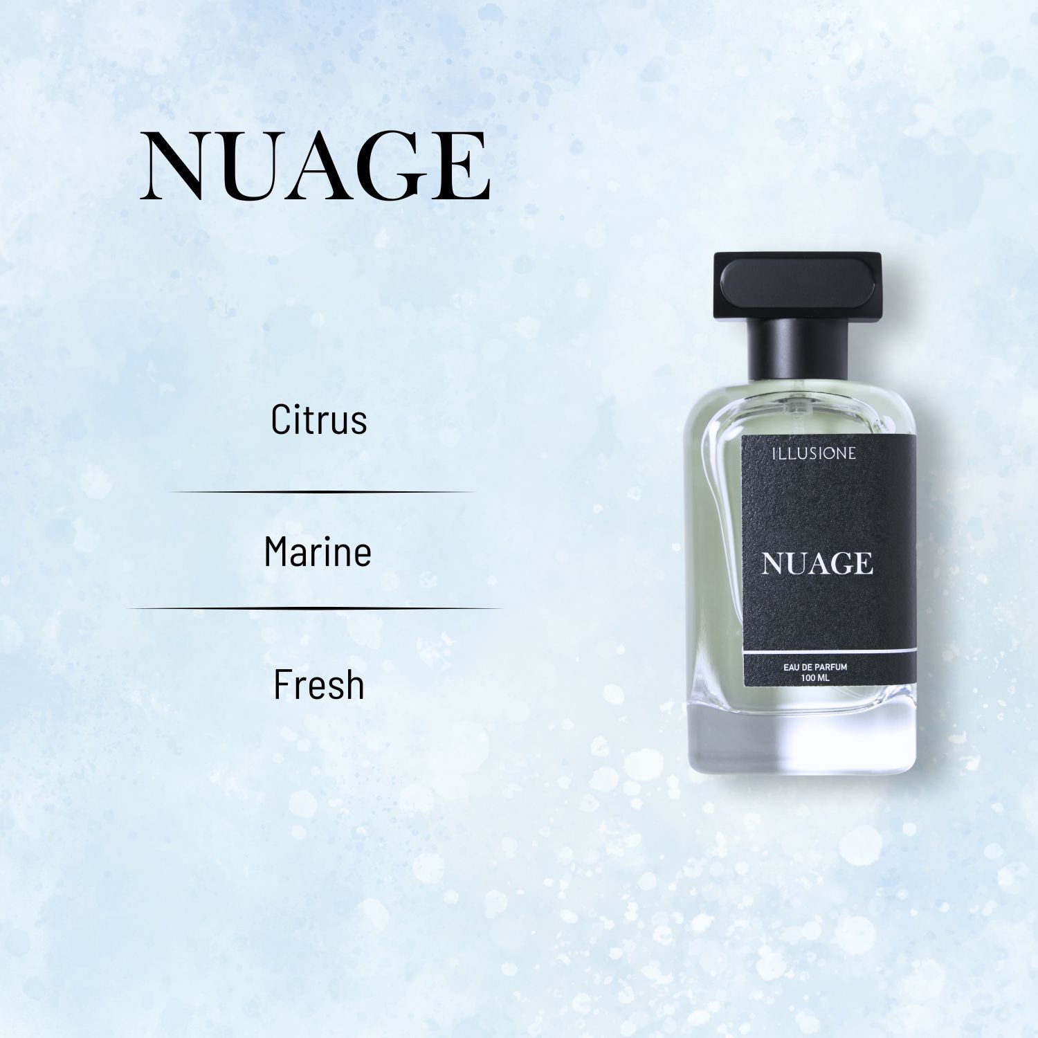Nuage EDP Men's Perfume 100ml | Citrus, Sea, Fresh