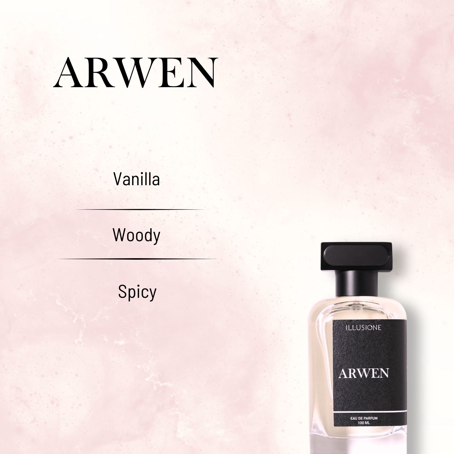 Arwen EDP Men's Perfume 100ml | Vanilla, Woody, Spicy