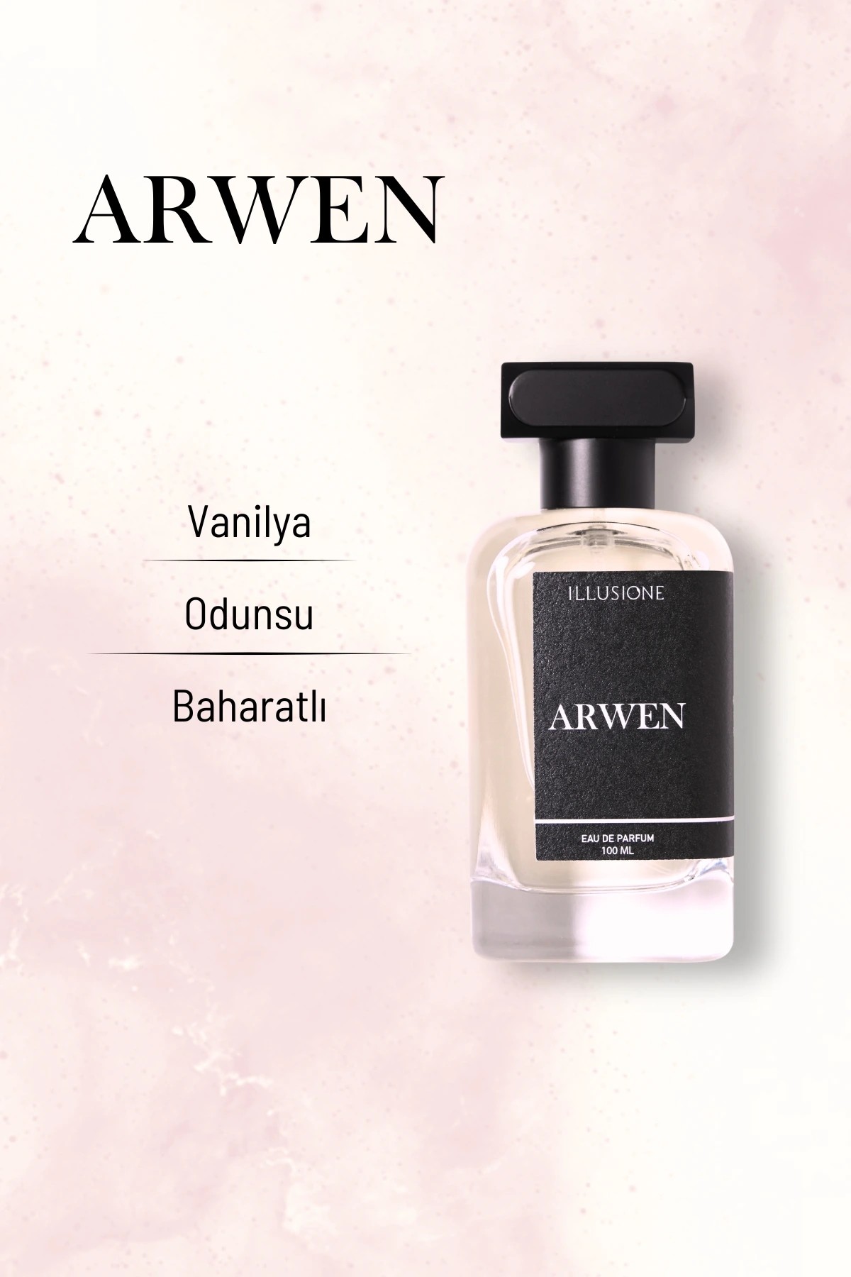 Arwen EDP Seyahat Boy Erkek Parfüm 10ml | Vanilya, Odunsu, Baharatlı