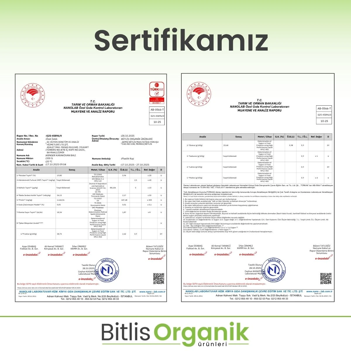 Sertifikalı Kenger Karakovan Balı