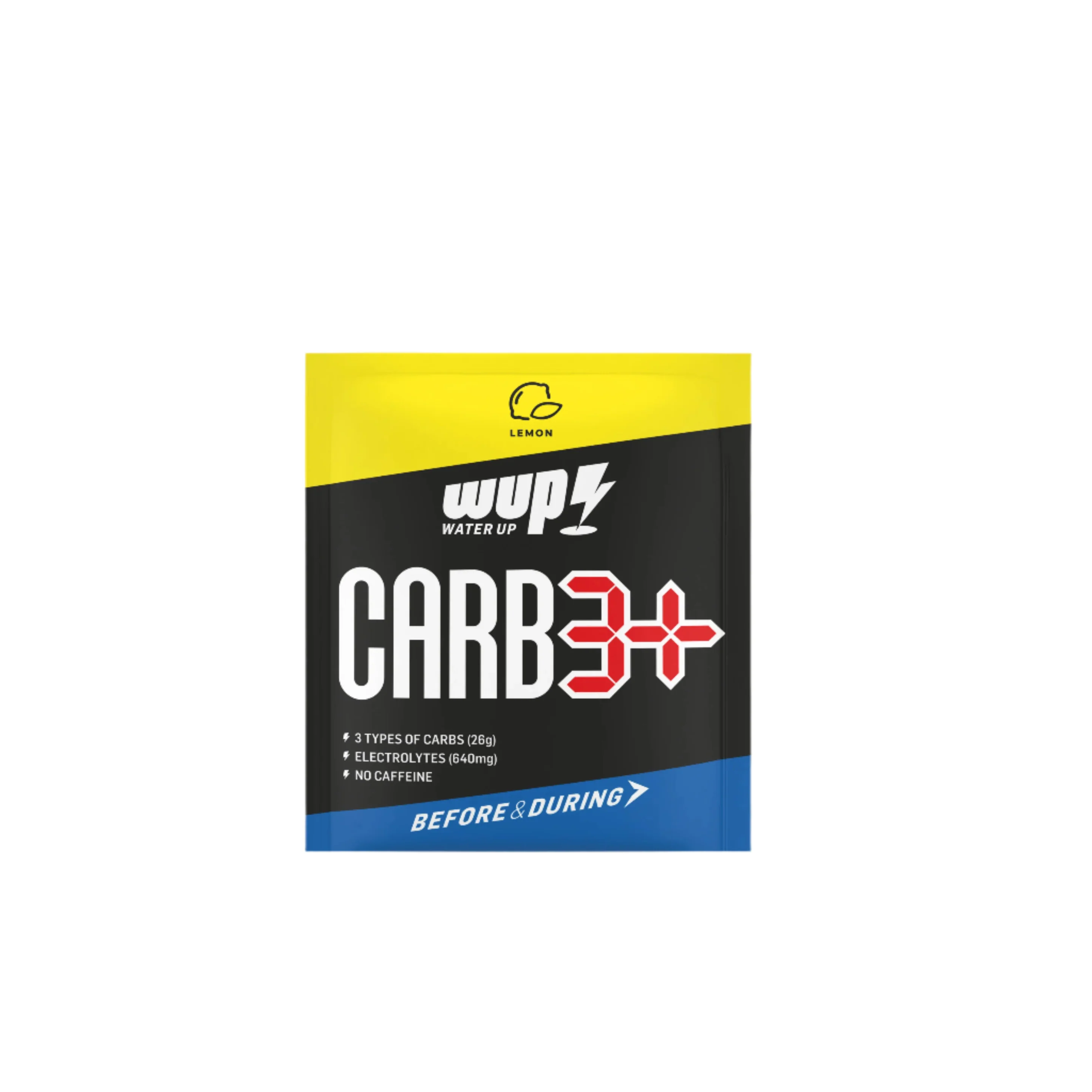 WUP Carb3+ Elektrolit ve Karbonhidrat Tozu Limonlu - 30 gr.
