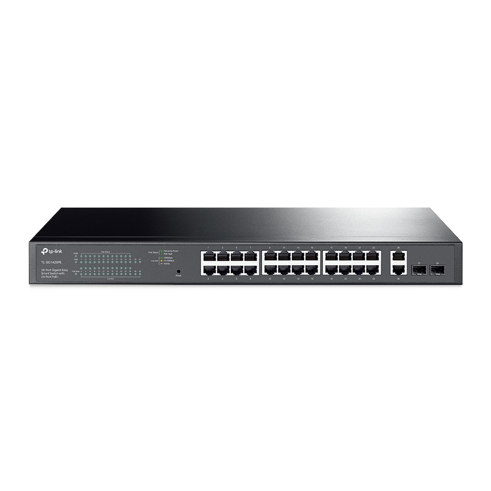 TP-LINK SG1428PE Omada 24 Port POE+ Gigabit Smart Switch +2xRJ45 +2xSFP