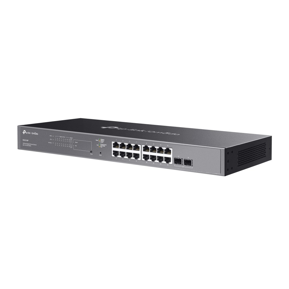 TP-LINK SG2218P Omada 16 Port POE+ Gigabit Smart Switch + 2xSFP