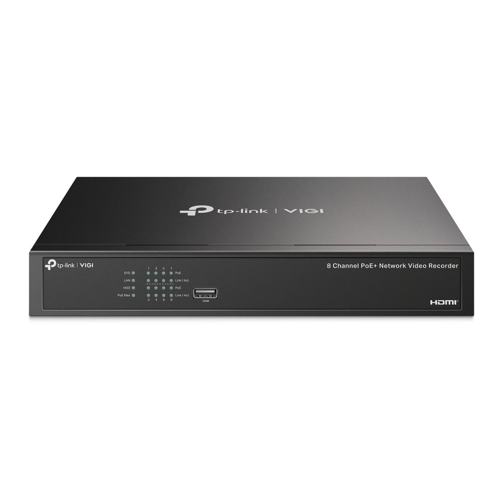TP-LINK VIGI NVR1008H-8P 8 PoE+ Kanal NVR