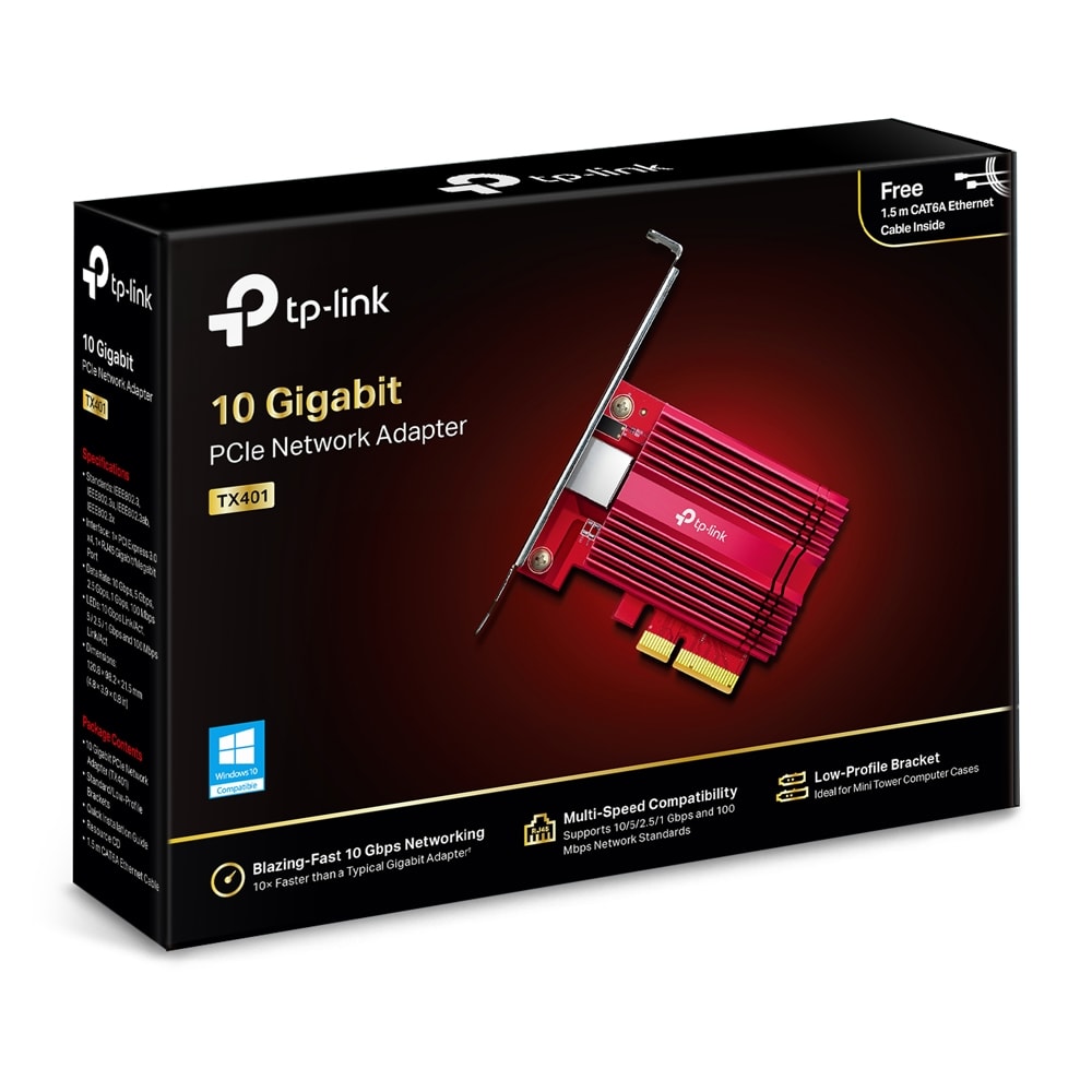 TP-LINK TX401 10 Gigabit PCI Express Ağ Adaptörü