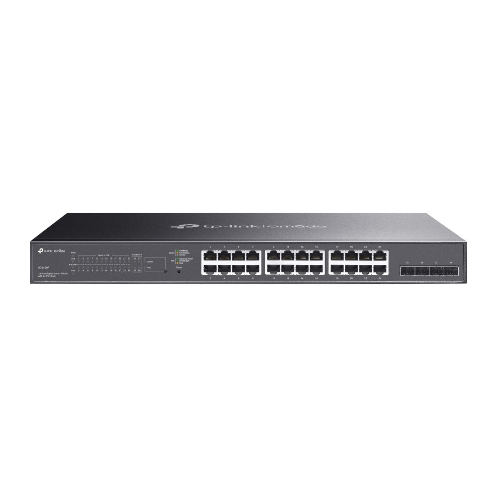 TP-LINK SG2428P Omada 24 Port POE+ Gigabit Smart Switch + 4xSFP