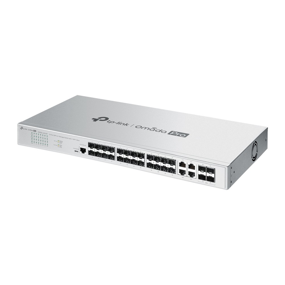 S5500-24F4XF Omada Pro 24 Port SFP L2+ Managed Switch + 4 SFP+ Yuvalı