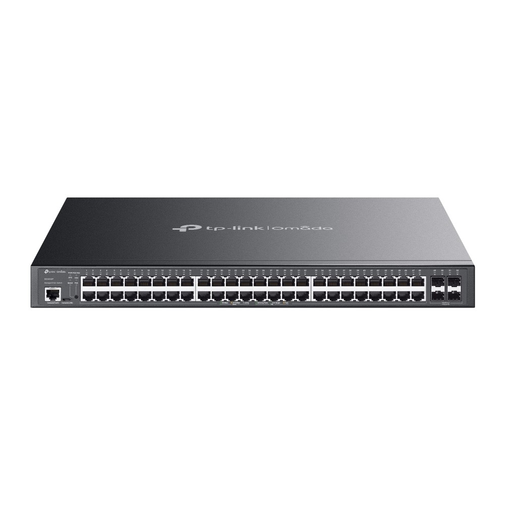 TP-LINK SG3452P Omada 48 Port POE+ Gigabit L2+ Yönetilebilir Switch + 4xSFP