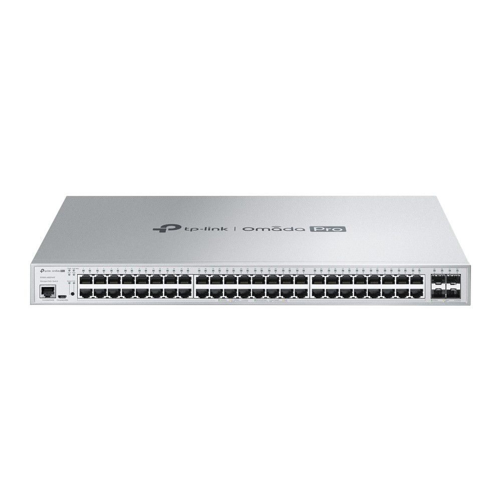 S5500-48GP4XF Omada Pro 48 Port PoE+ Gigabit L2+ Managed Switch - 4 SFP+ Slots