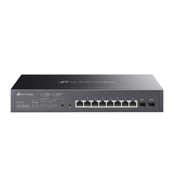 TP-LINK SG2210MP Omada 8 Port POE+ Gigabit Smart Switch + 2xSFP