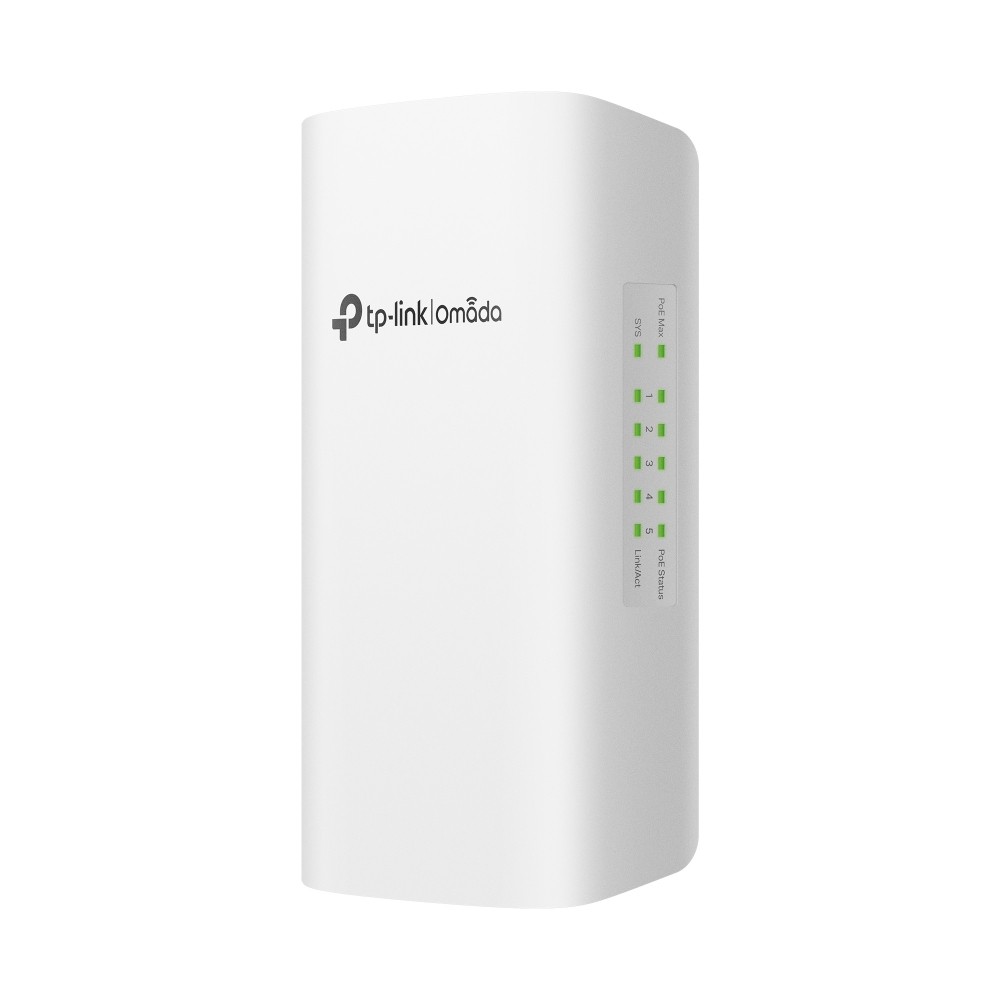 TP-LINK SG2005P-PD Omada 5 Port Gigabit Smart Switch 1P POE++ Giriş - 4P POE+ Çıkış
