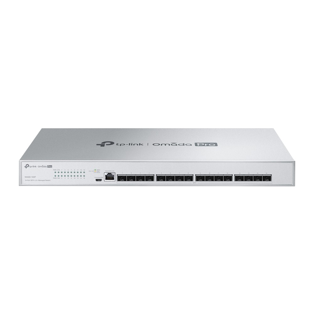 S5500-16XF Omada Pro 16 Port SFP+ L2+ Managed Switch