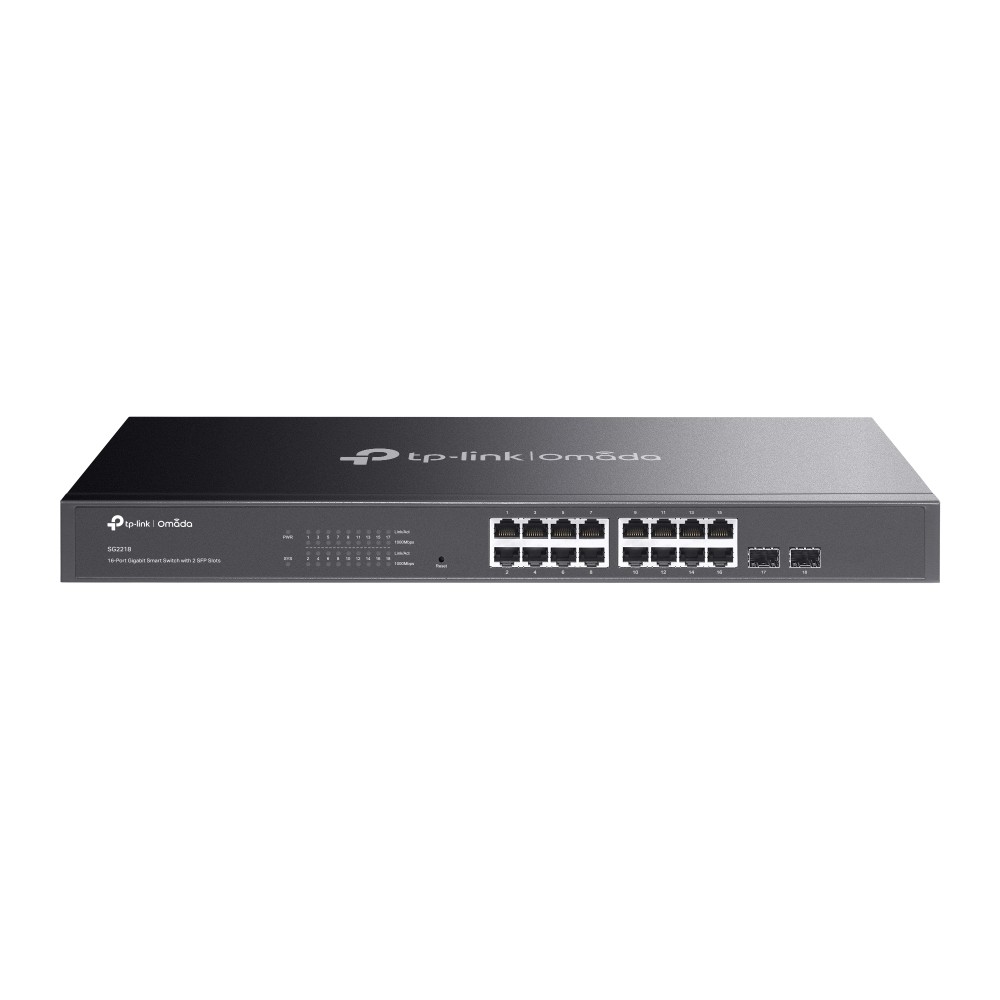 TP-LINK Omada SG2218 16 Port Gigabit Smart Switch + 2 SFP