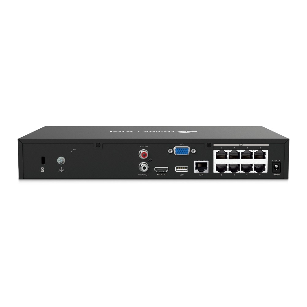 TP-LINK VIGI NVR1008H-8MP 8 PoE+ Kanal NVR