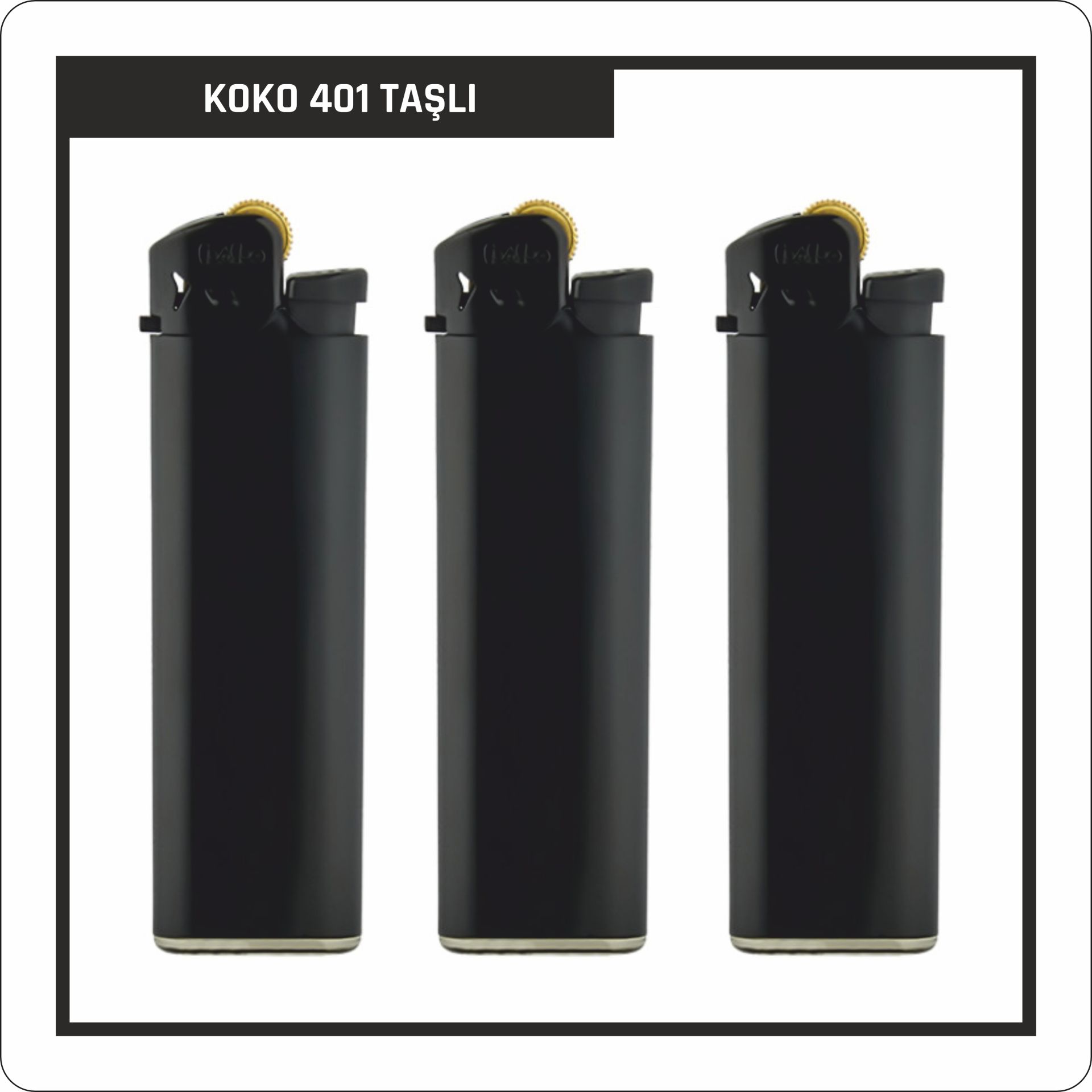 Koko 401 Premium Taşlı Çakmak