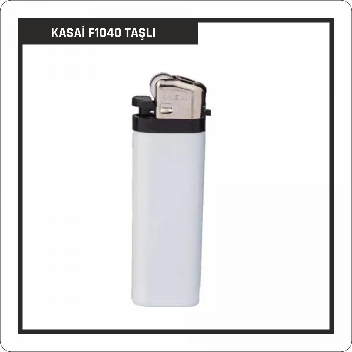 Kasai F1040 Taşlı Çakmak Beyaz