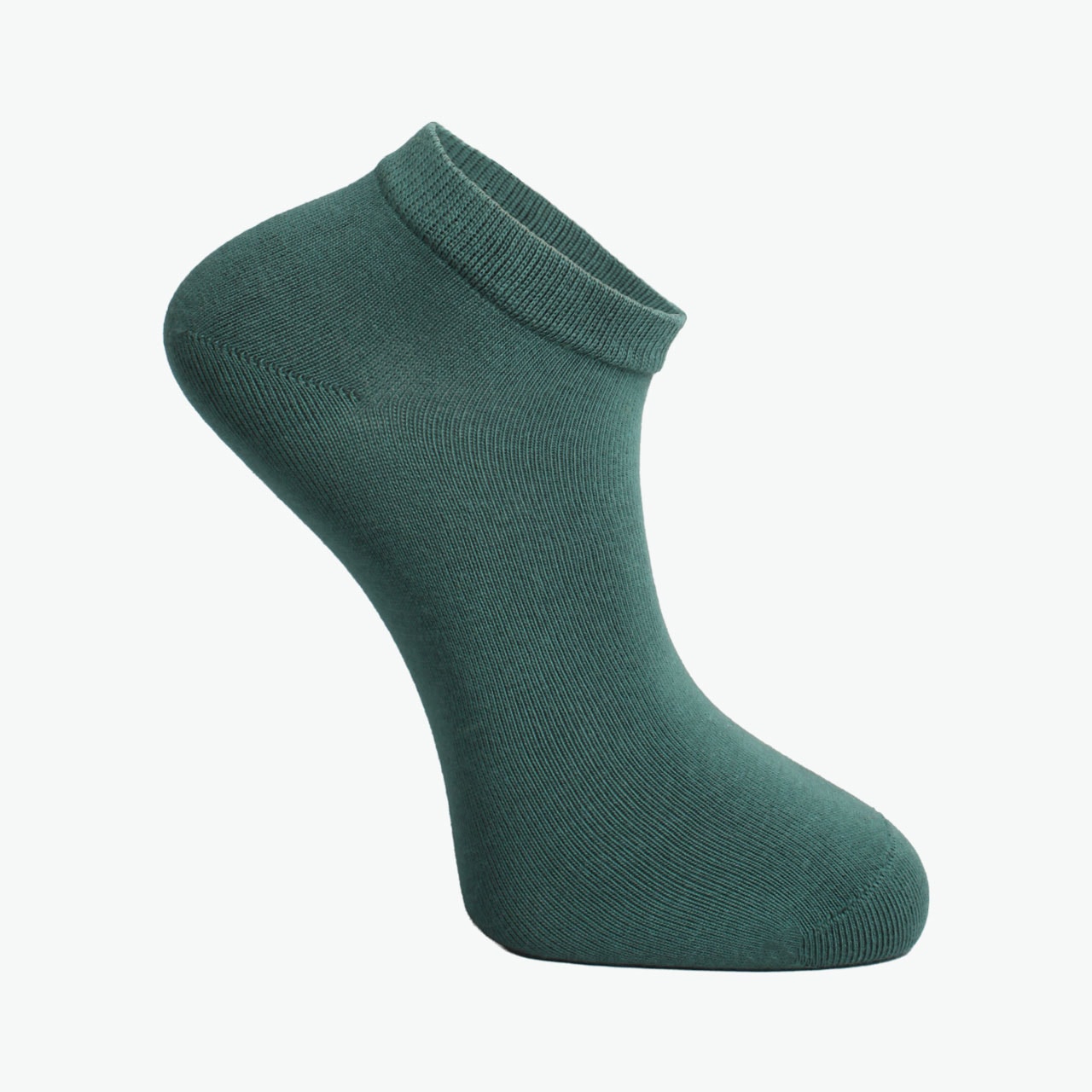 Pack of 7 Multicolored Organic Combed Cotton Men's Booties Socks