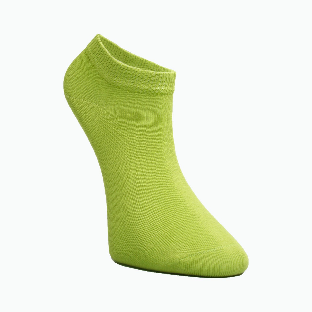 Pack of 7 Multi-Colored Organic Combed Cotton Women's Booty Socks