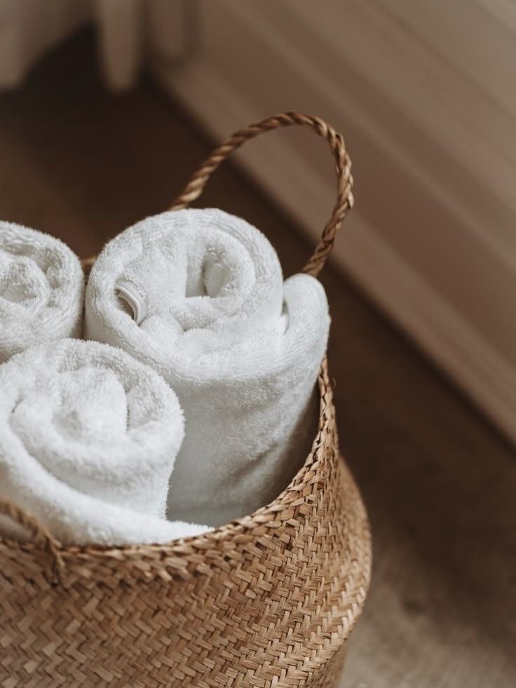 Buluş Organic 2'li %100 Organik Pamuk Çok Amaçlı Havlu – 50x100 cm, Yumuşak ve Emici