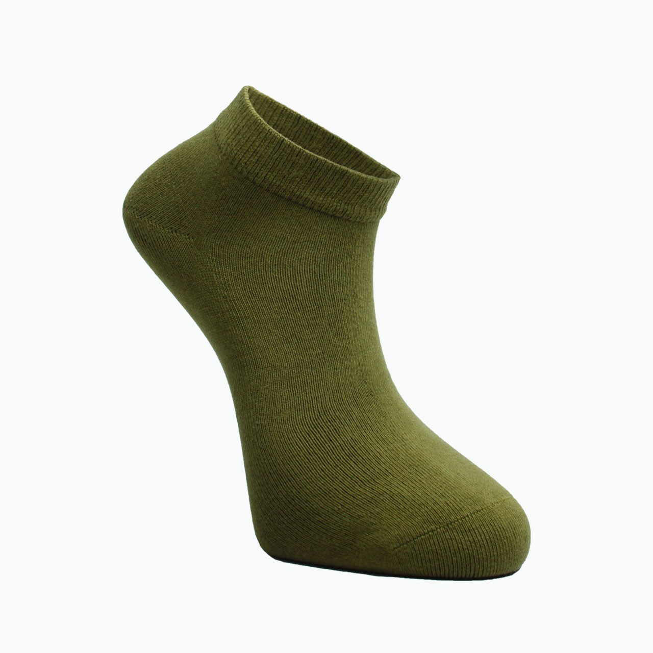 Pack of 7 Organic Combed Cotton Men's Booties Socks Dark Colors