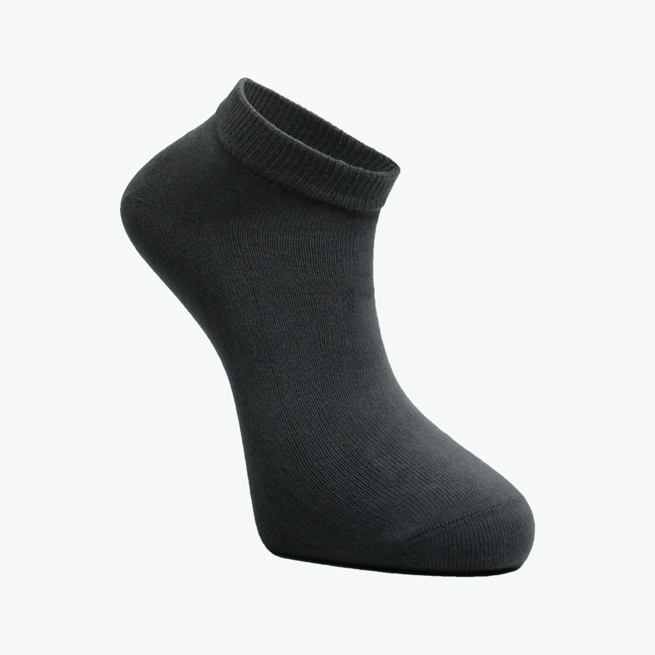 Pack of 7 Organic Combed Cotton Men's Booties Socks Dark Colors