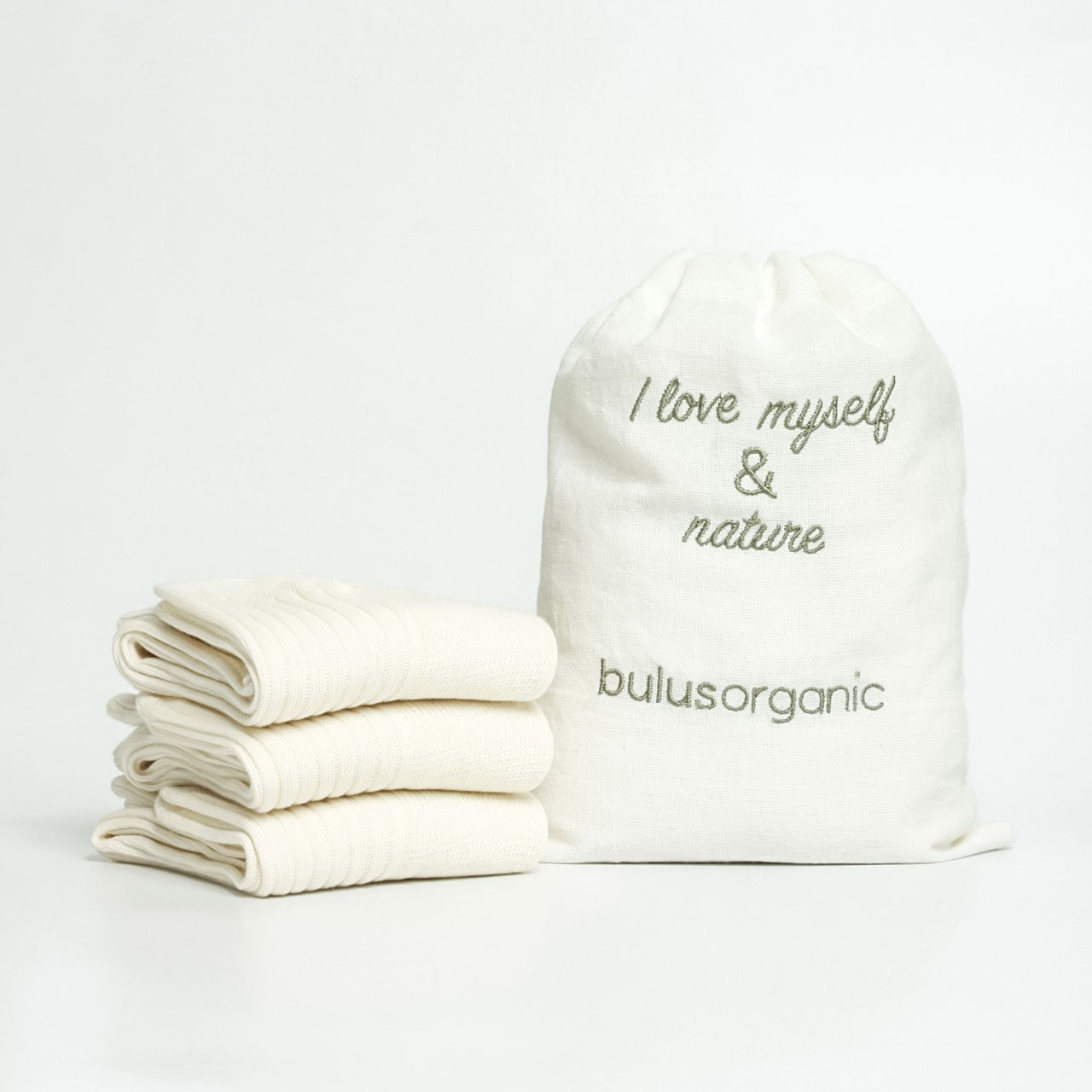 Pack of 3 - 100% Organic Sweat Socks