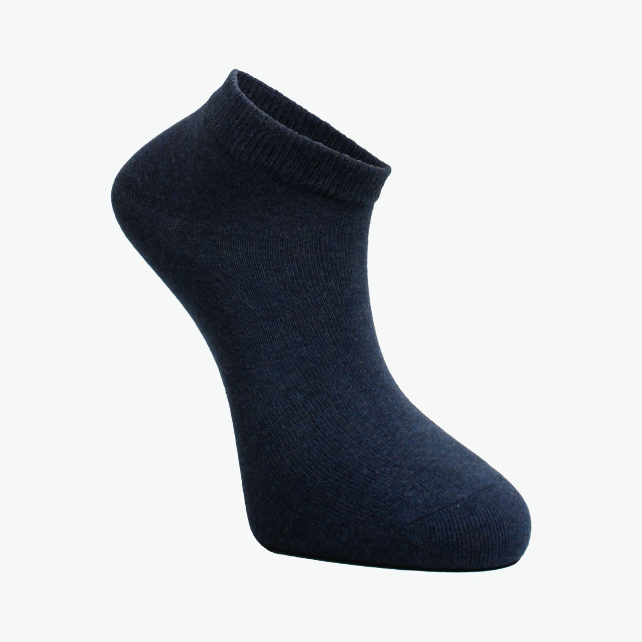7-Piece Assortment Organic Combed Cotton Men's Bootie Socks