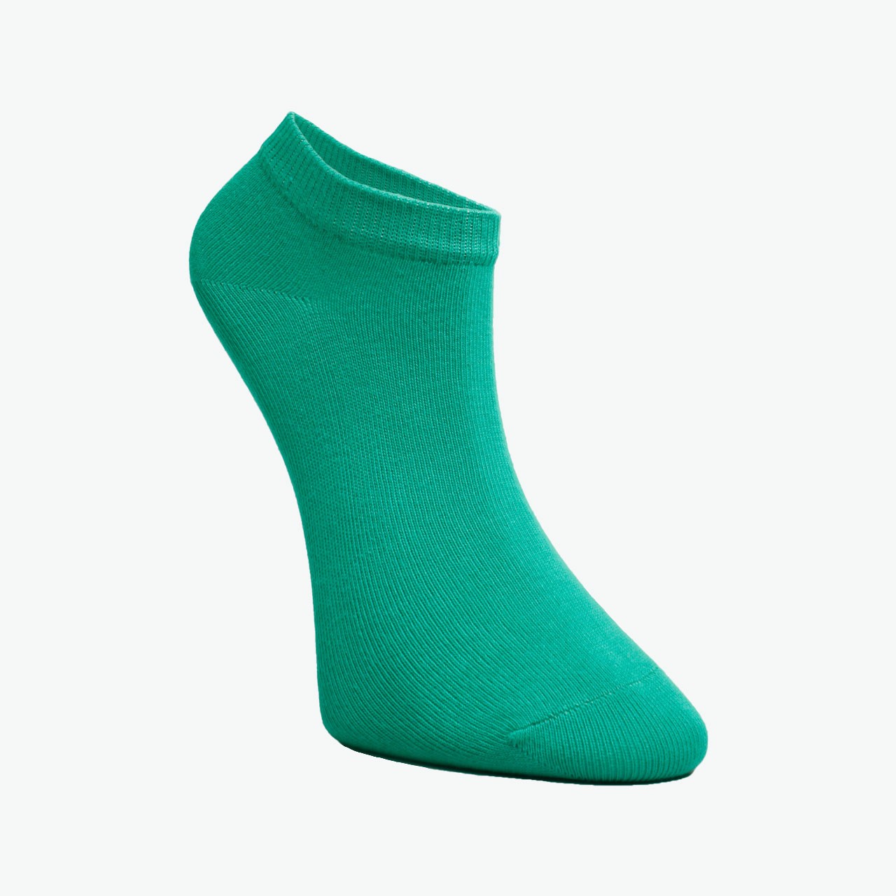 Pack of 7 Multi-Colored Organic Combed Cotton Women's Booty Socks