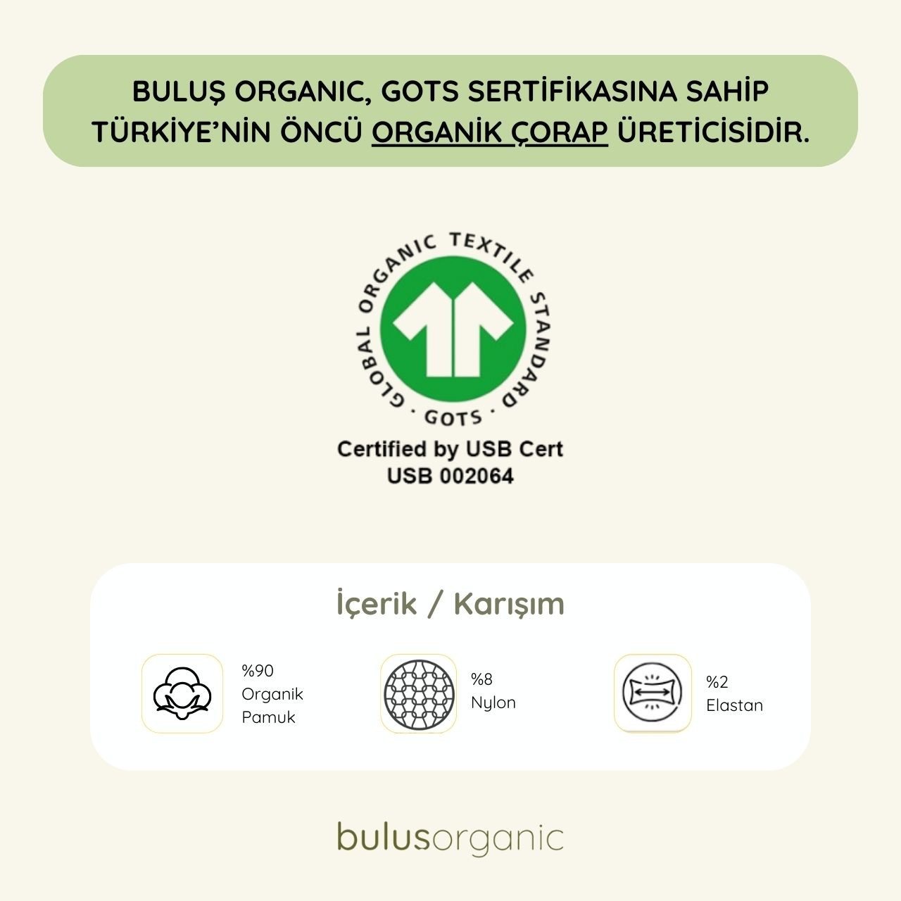 Kadın Beyaz Organik Pamuk Tenis Çorabı – Günlük ve Spor Kullanıma Uygun