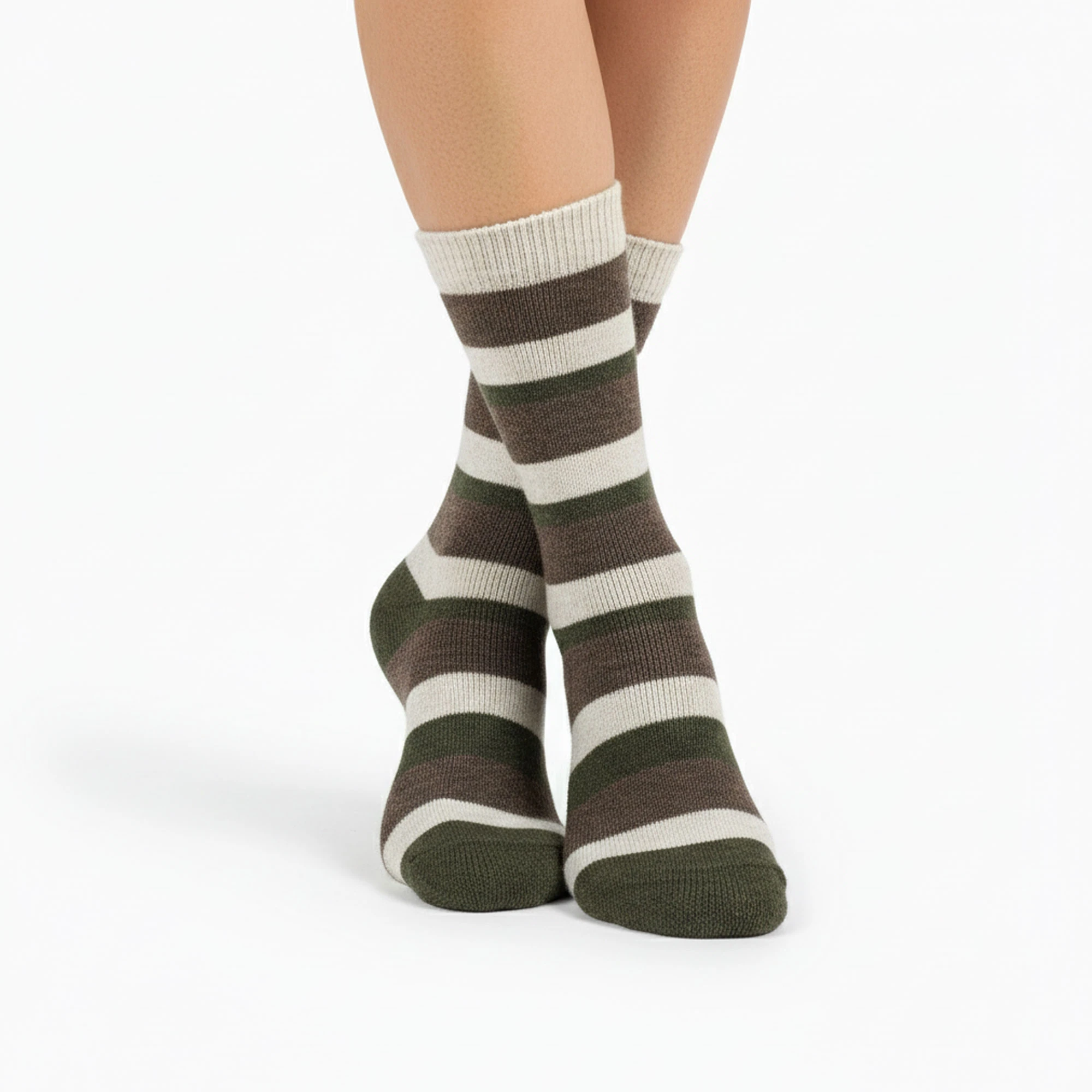 2'li Unisex Organik Yün Kalın Havlu Soket Çorap