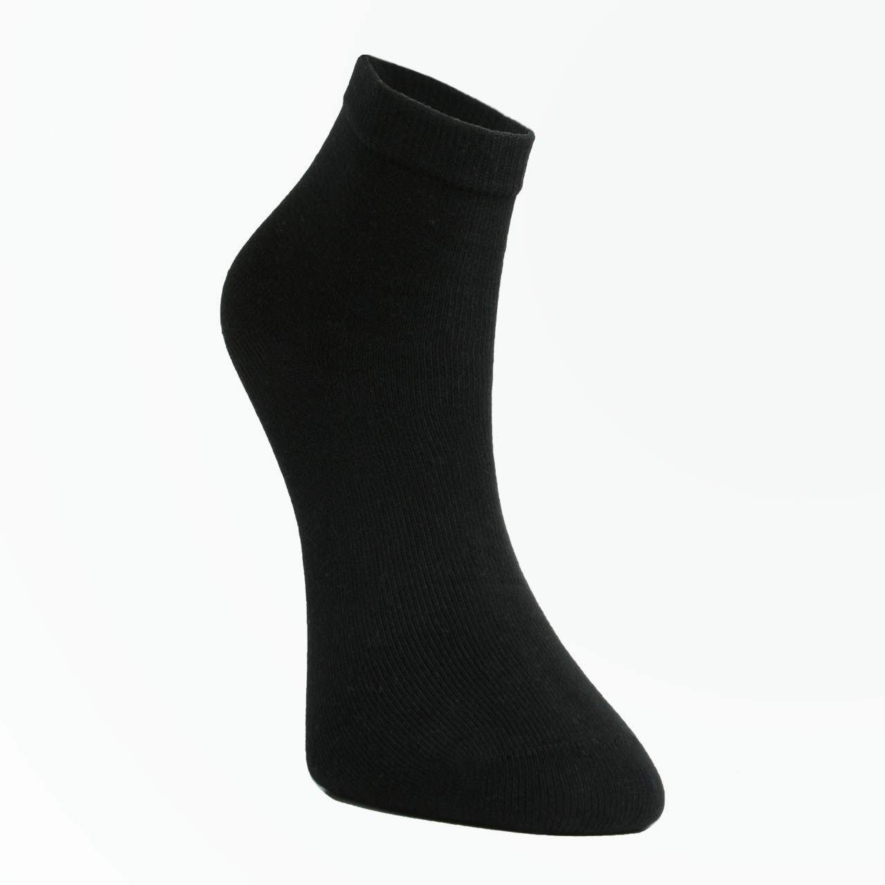 6-Piece Plain Short Socks for Boys