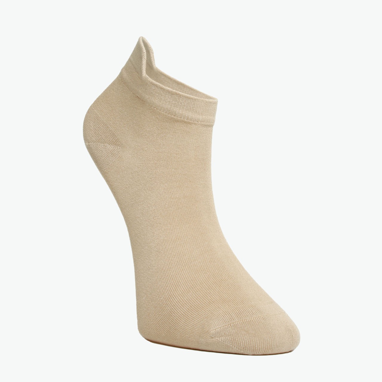 3-Piece Multi-Colored Viscose Women's Booties Socks with Special Heel Technology
