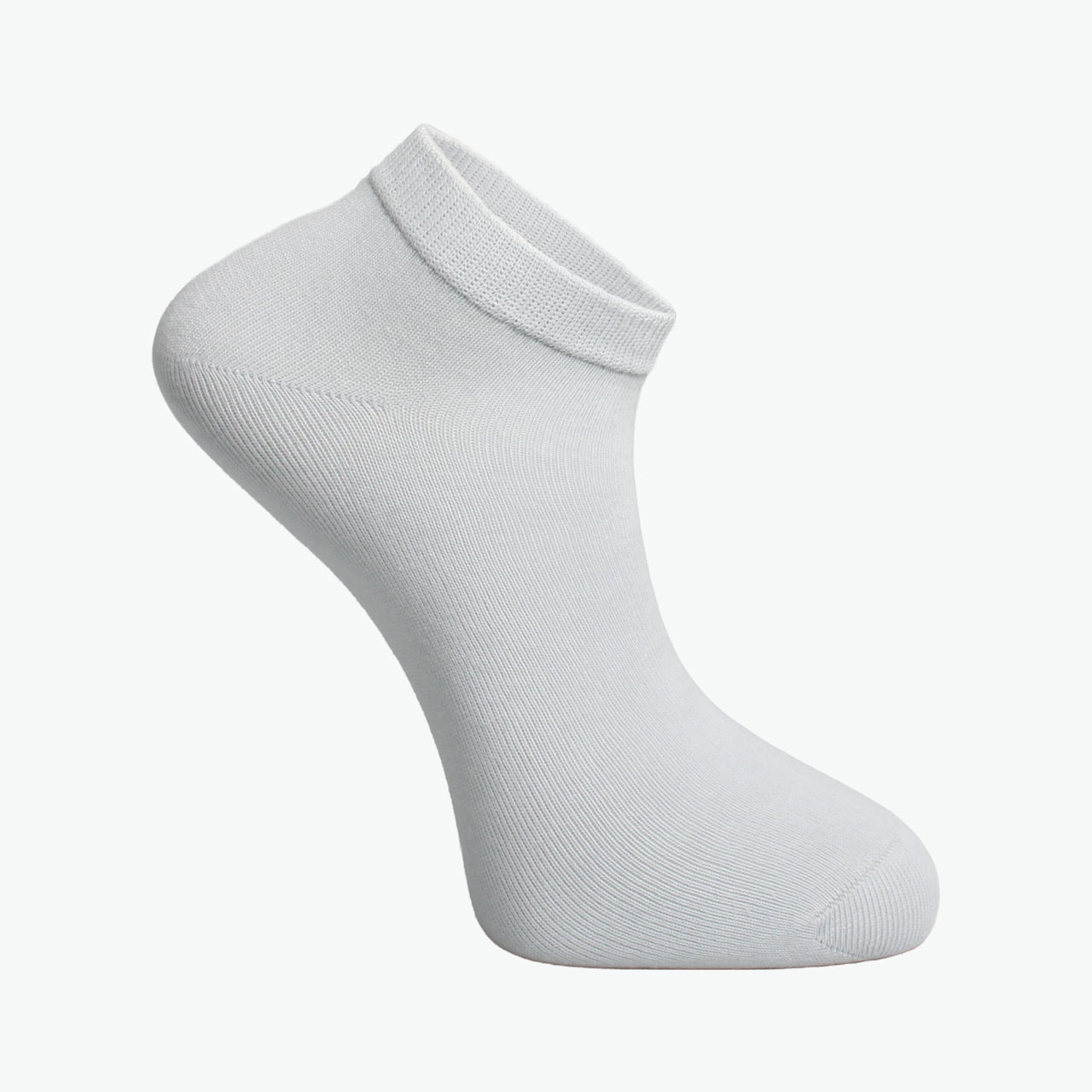 Pack of 7 Multicolored Organic Combed Cotton Men's Booties Socks