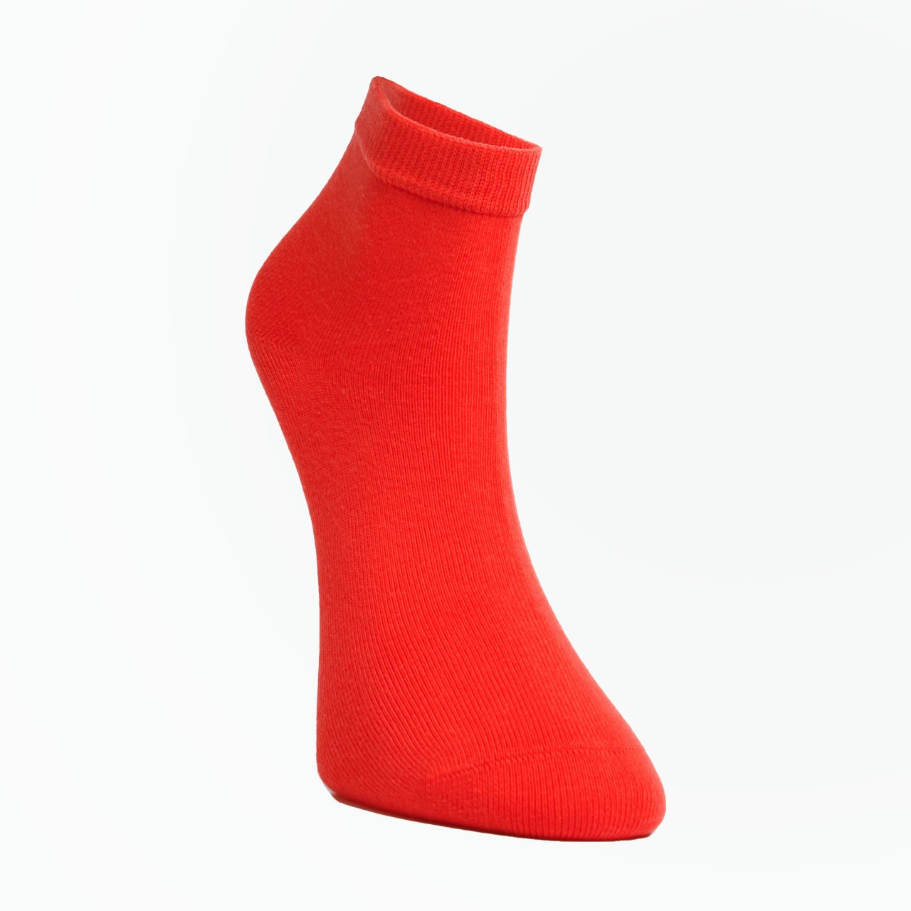 6 Pack Plain Short Socks for Girls