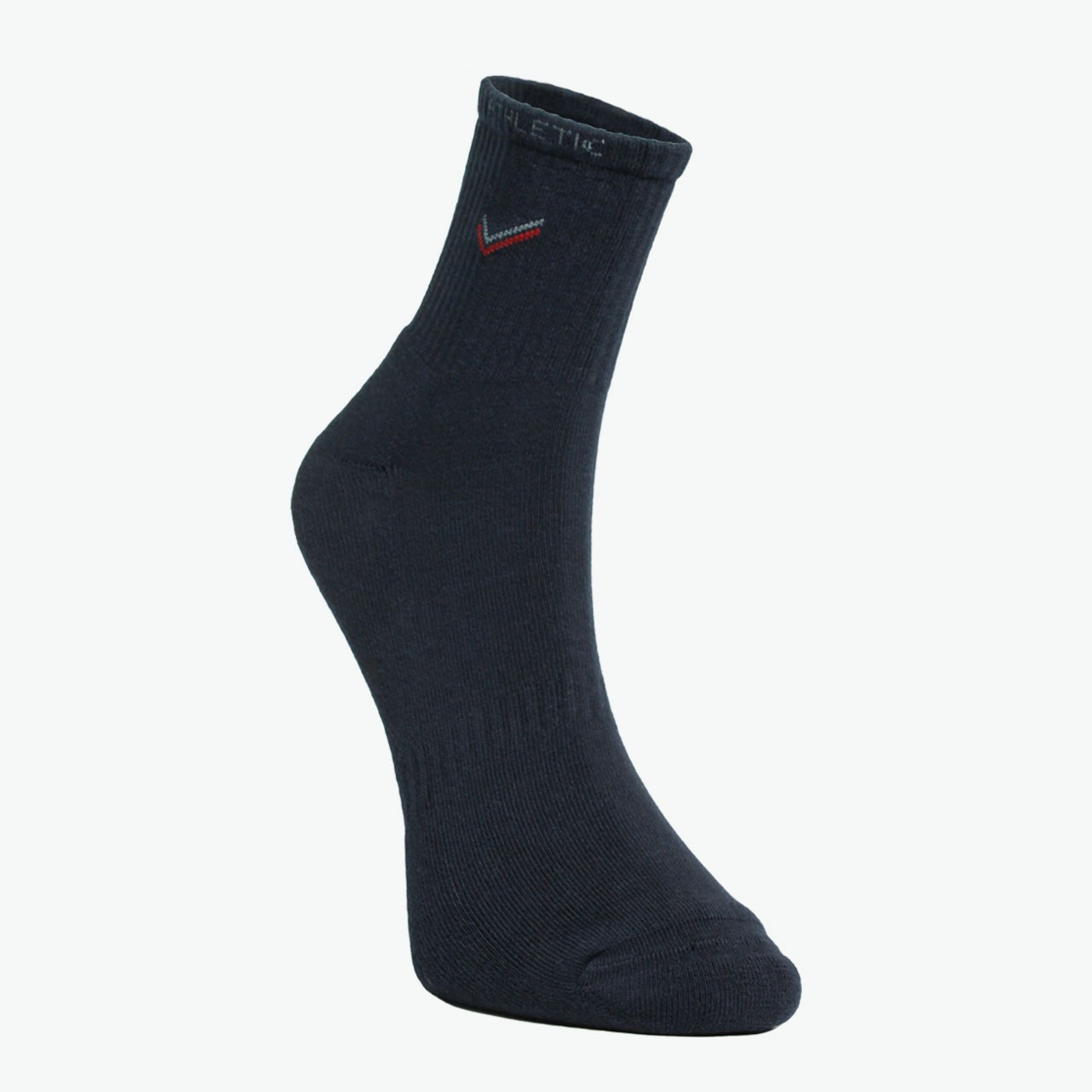 Pack of 2 Navy Blue, Anthracite Short Men's Tennis Socks