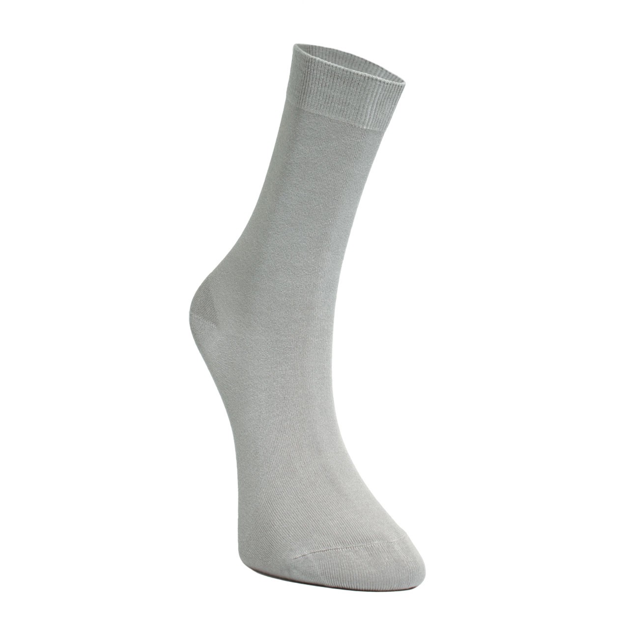 Pack of 2 Grey, Smoked Viscose Women's Sock Socks