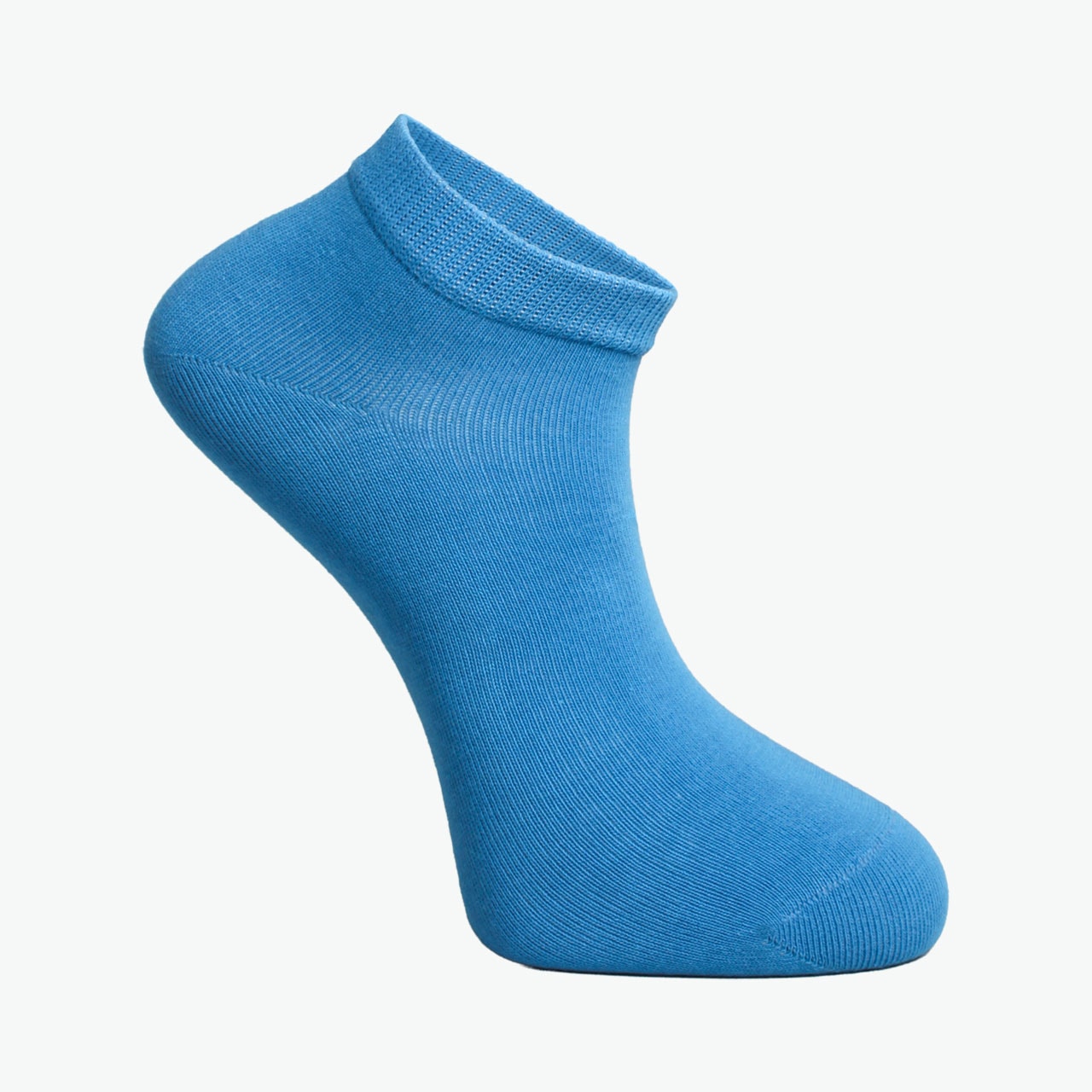 Pack of 7 Multicolored Organic Combed Cotton Men's Booties Socks