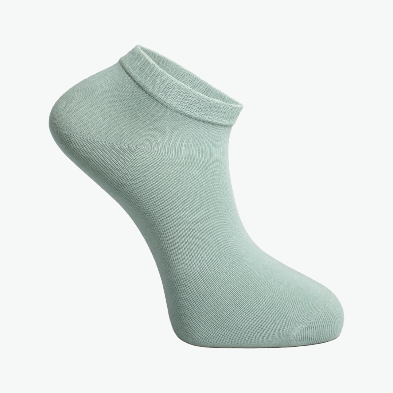 Pack of 7 Multicolored Organic Combed Cotton Men's Booties Socks