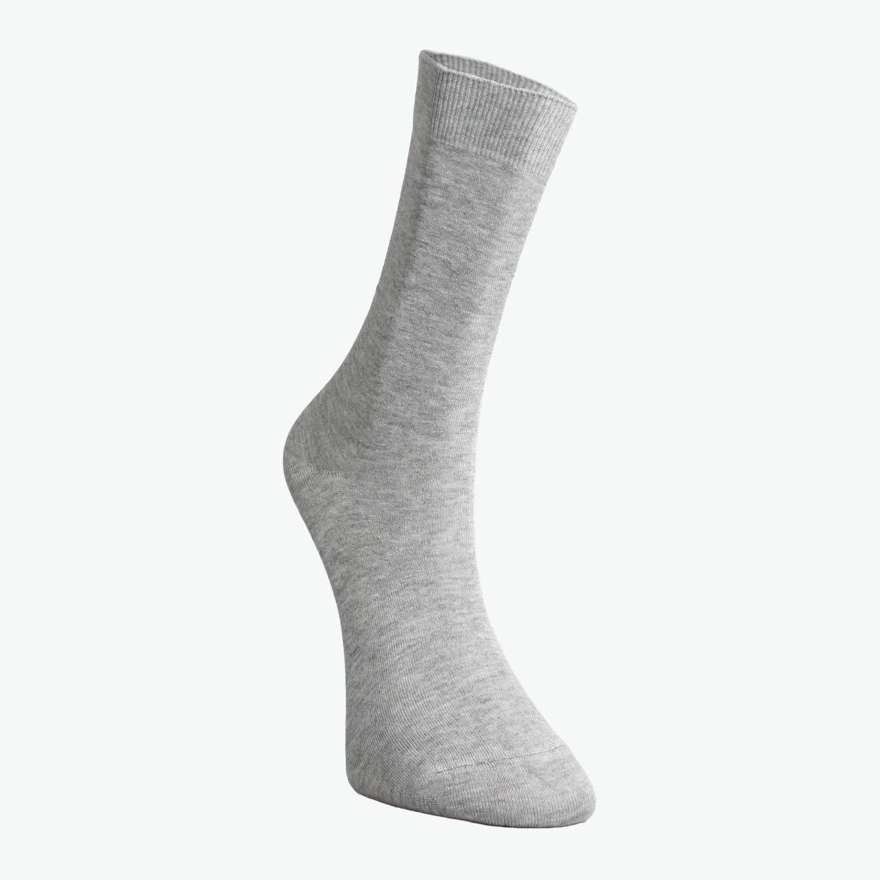 Pack of 2 Navy Blue, Melange Smoked Viscose Women's Socks